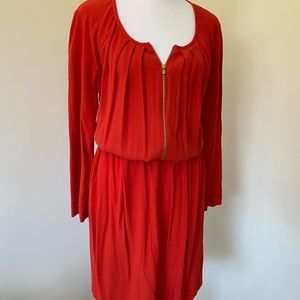 Sandro Zip up short dress